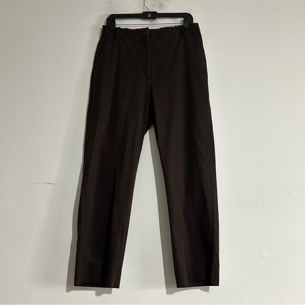 Banana Republic Slim Taper All Day Pants Chocolate Brown Medium Tall